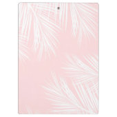 de notes Tropical Rose Personnalisé クリップボード (裏面)