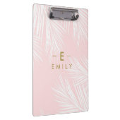 de notes Tropical Rose Personnalisé クリップボード (右)
