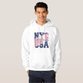 de Nueva York y U.S.A パーカ (正面フル)