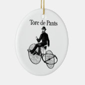 de Pantsを引き裂きました セラミックオーナメント (右)