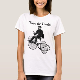 de Pantsを引き裂きました Tシャツ
