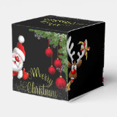  de papá Noel con purpurina フェイバーボックス (裏面サイド)