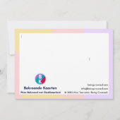 De Psycholoog サンキューカード (裏面)