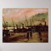 De Ruijterkade in Amsterdam by Vincent van ゴッホ ポスター (正面)