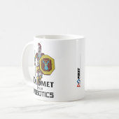 De Smet Jesuitのロボット工学のマグ コーヒーマグカップ (正面左)