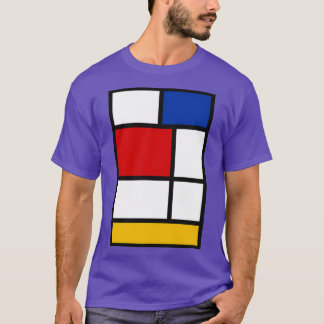 De Stijl 1 Mondrian Inspired Tシャツ