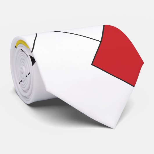 De Stijl Artのタイ ネクタイ (ロール)