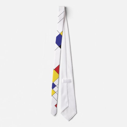 De Stijl Artのタイ ネクタイ (裏面)