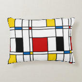De Stijl Pattern アクセントクッション (正面)