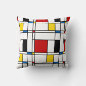 De Stijl Pattern クッション (裏面)