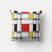 De Stijl Pattern クッション (正面)