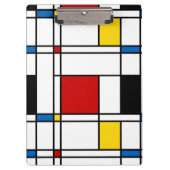 De Stijl Pattern クリップボード (正面)