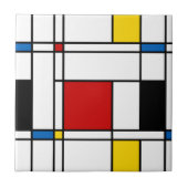 De Stijl Pattern タイル (正面)