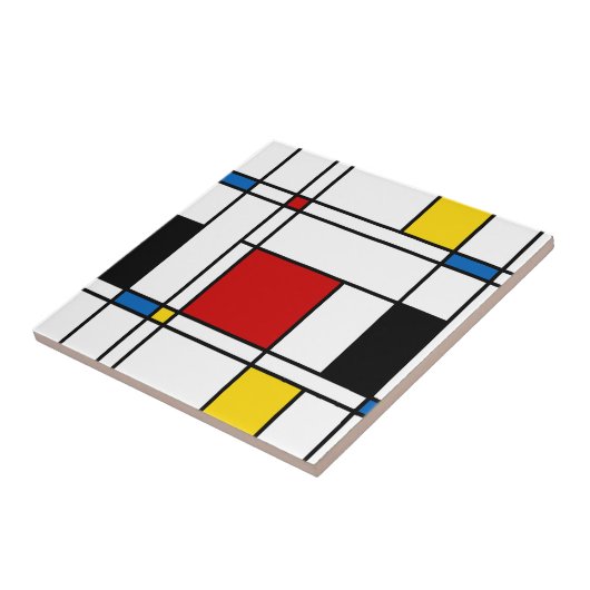 De Stijl Pattern タイル (側面)