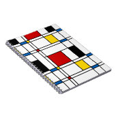 De Stijl Pattern ノートブック (右側)