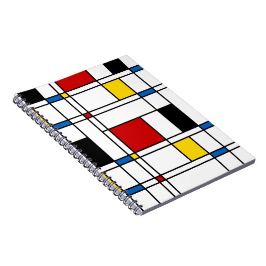De Stijl Pattern ノートブック (右側)