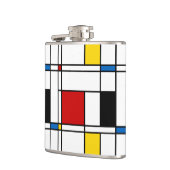 De Stijl Pattern フラスク (左)