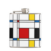 De Stijl Pattern フラスク (正面)