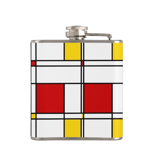 De Stijl Pattern フラスク (裏面)