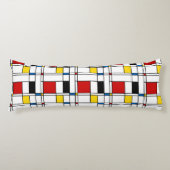 De Stijl Pattern ボディピロー (正面)