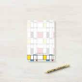 De Stijl Pattern ポストイット (デスク上)