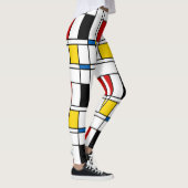 De Stijl Pattern レギンス (右)