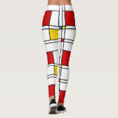 De Stijl Pattern レギンス (裏面)