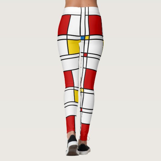 De Stijl Pattern レギンス (裏面)