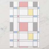 De Stijl Pattern 便箋 (正面)