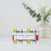 De Stijl Pattern 名刺 (スタンド正面)