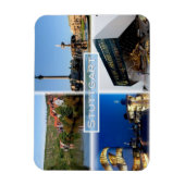 DE Stuttgart – リバーネッカー – シュロスプラッツ –  マグネット (縦)