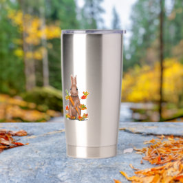 DE Tasse Hase im Herbst 保温保冷タンブラー