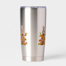 DE Tasse Hase im Herbst