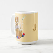 DE Tasse Hund コーヒーマグカップ (正面左)