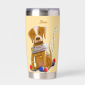 DE Tasse Hund 保温保冷タンブラー (正面)