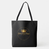 De Tela Bolso elegante personalizado トートバッグ (正面)