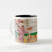 「De Universo'からの食事、 ツートーンマグカップ (正面左)