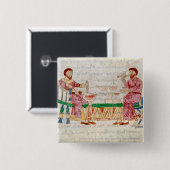 「De Universo'からの食事、 缶バッジ (正面&裏面)