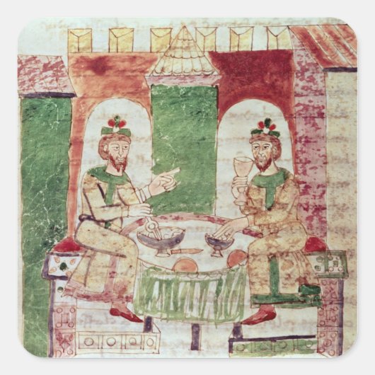 De Universoの富裕層の表 スクエアシール (正面)