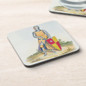 De Vereのオックスフォード「古代Armouからの1280年の伯爵、 コースター (左側)