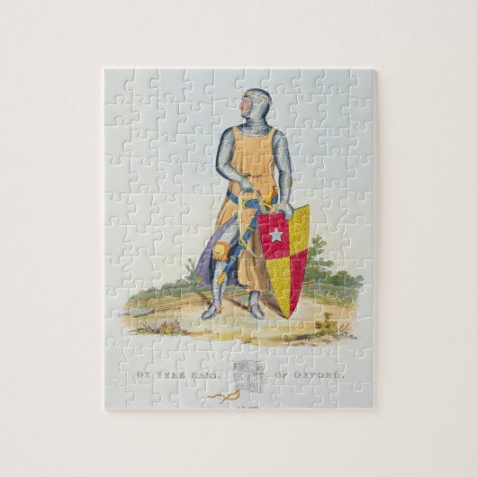 De Vereのオックスフォード「古代Armouからの1280年の伯爵、 ジグソーパズル (縦)