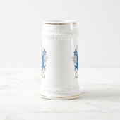 de Vogelの家紋 ビールジョッキ (中央)