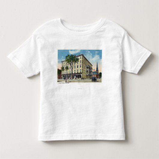 De Witt Hotelの外観 トドラーTシャツ (正面)
