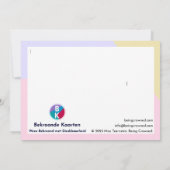 De Zorgorganisatie staat klaar サンキューカード (裏面)