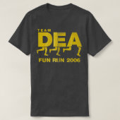 DEAおもしろい 走 Tシャツ (デザイン正面)
