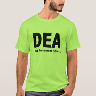 DEAの薬剤の楽しみ代理店のTシャツ Tシャツ