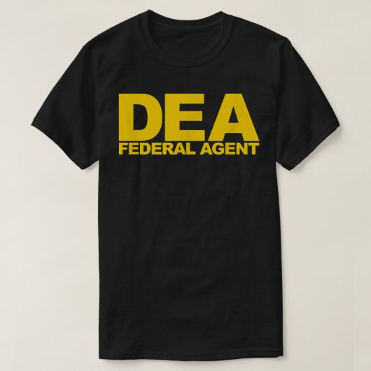 DEA連邦捜査官Tシャツ Tシャツ (デザイン正面)
