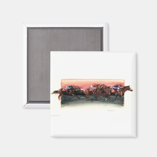 DEA25競馬.tif マグネット (正面/裏面)