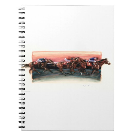 DEA25馬Race.tif ノートブック (正面)
