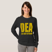 DEA – 毎日の午後パロディを飲おもしろいんで飲む Tシャツ (正面フル)